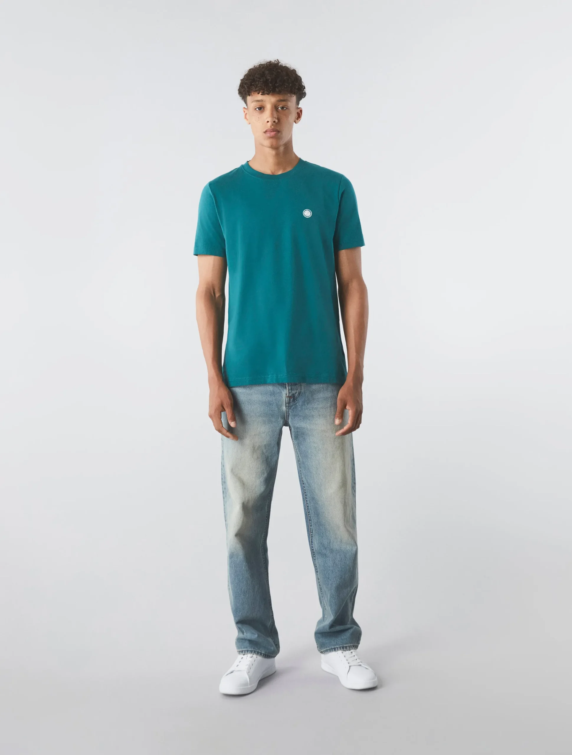 Pretty Green Mitchell T-Shirt Teal New