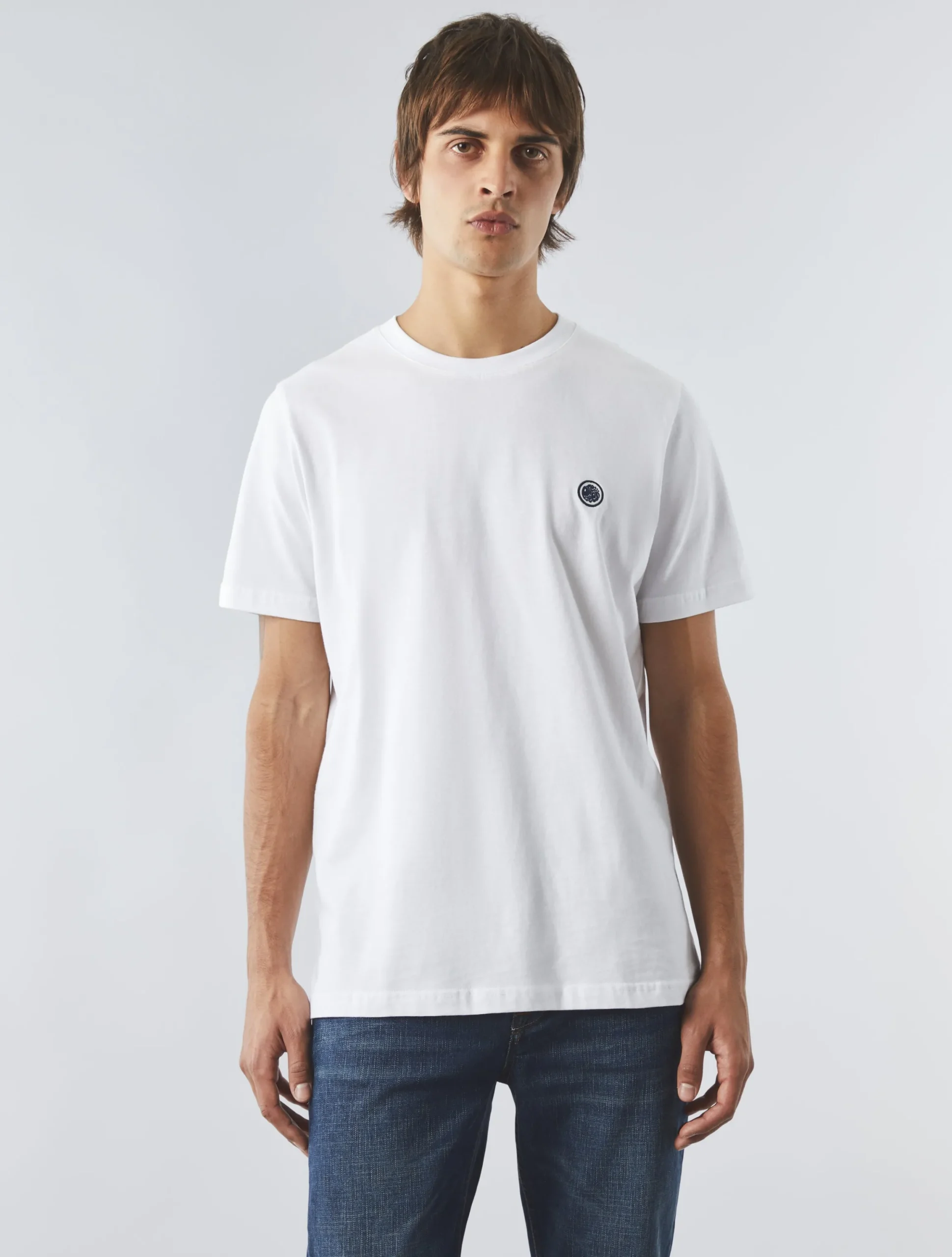 Pretty Green Mitchell T-Shirt White Cheap