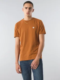 Pretty Green Mitchell T-shirt Orange Outlet