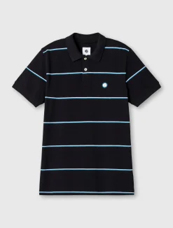 Pretty Green Mountfield Stripe Polo Black Online