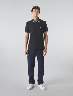 Pretty Green Mountfield Zip Polo Black Best