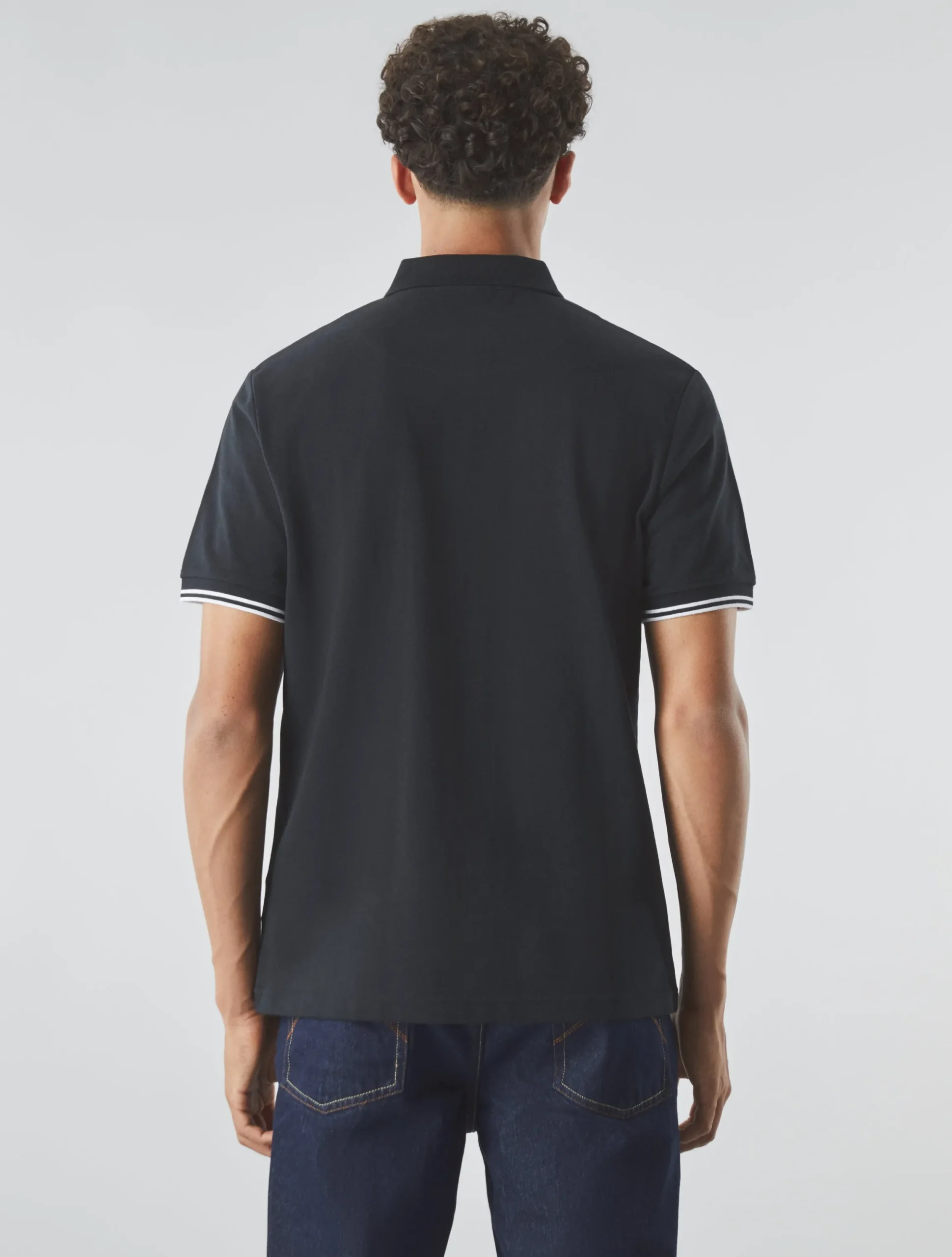 Pretty Green Mountfield Zip Polo Black Best