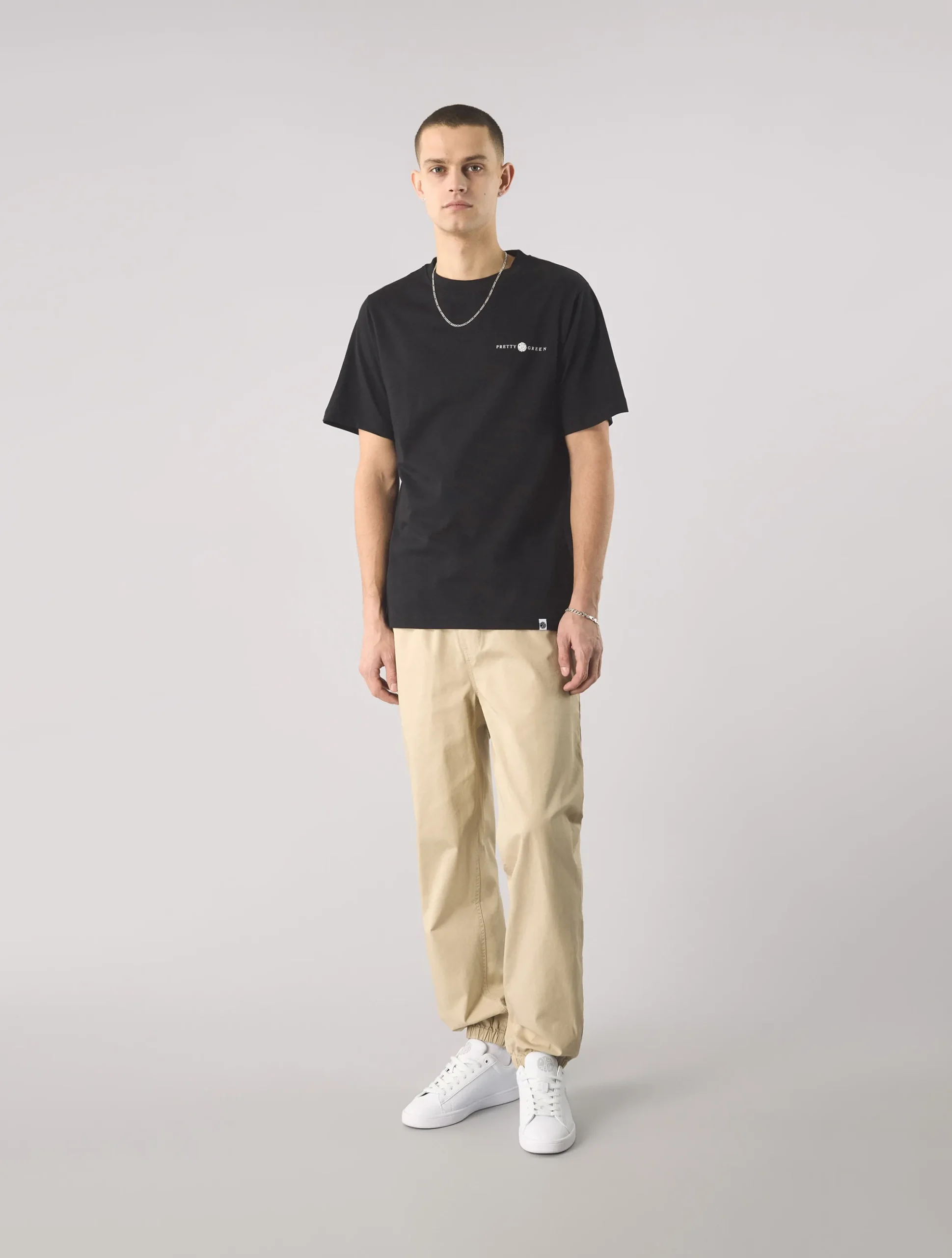 Pretty Green Nimbus Tee Black Store