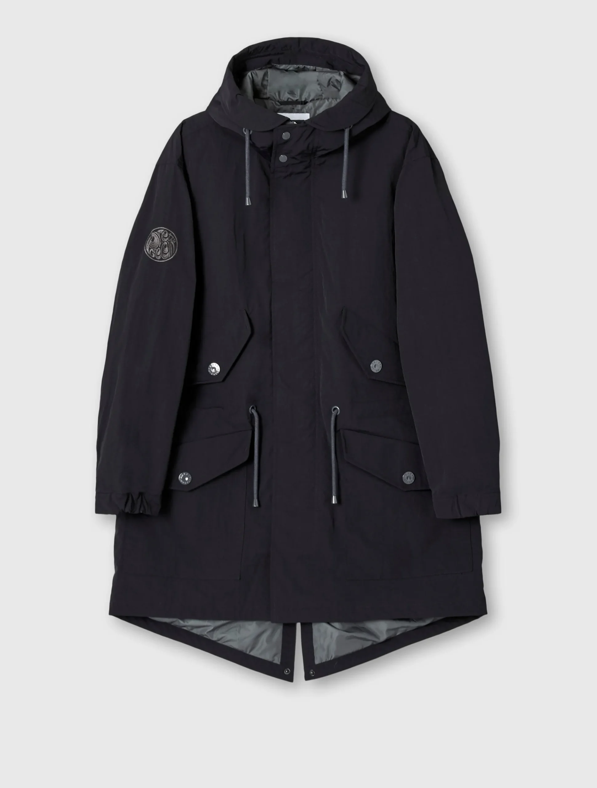 Pretty Green Nomad Parka Black Fashion