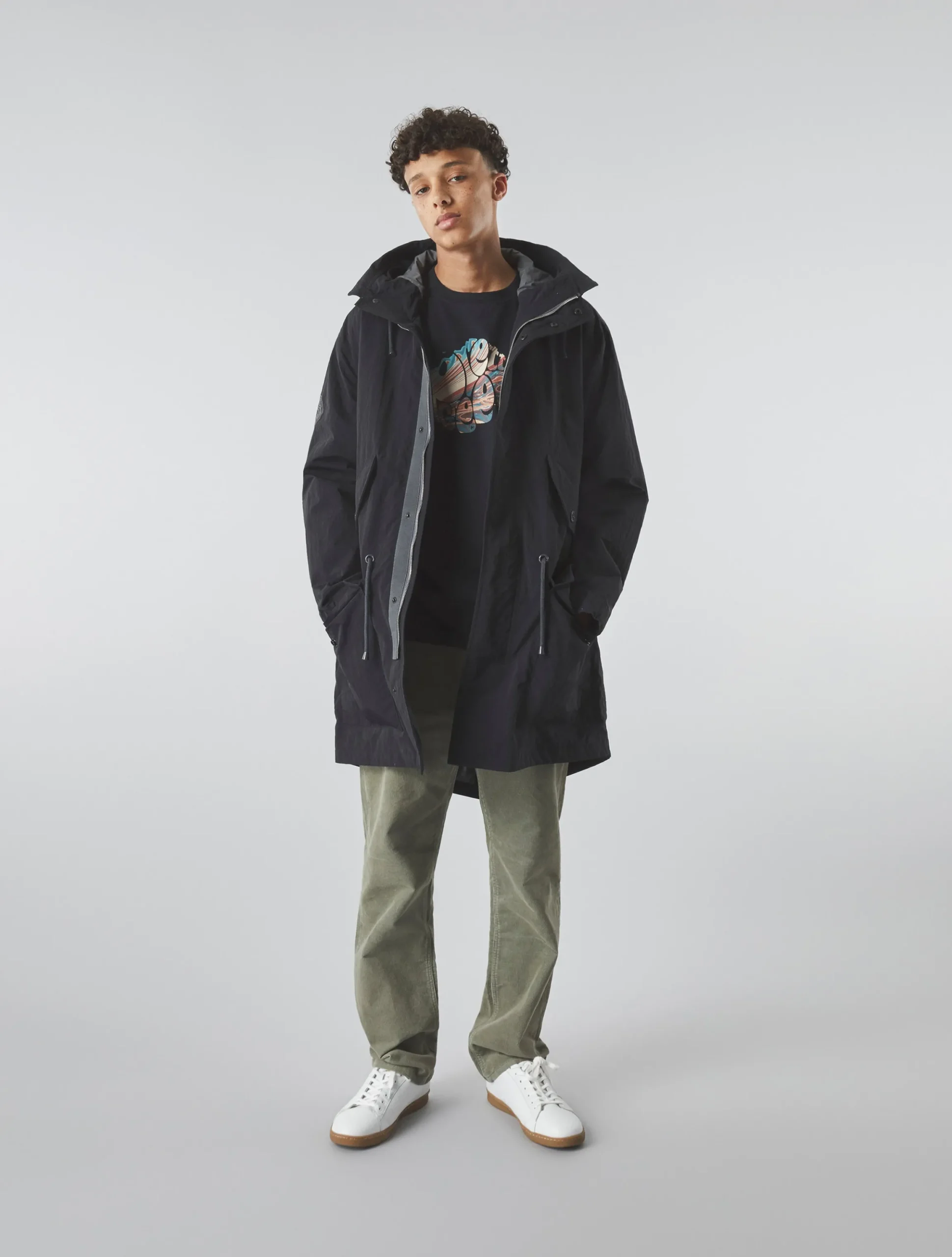 Pretty Green Nomad Parka Black Fashion
