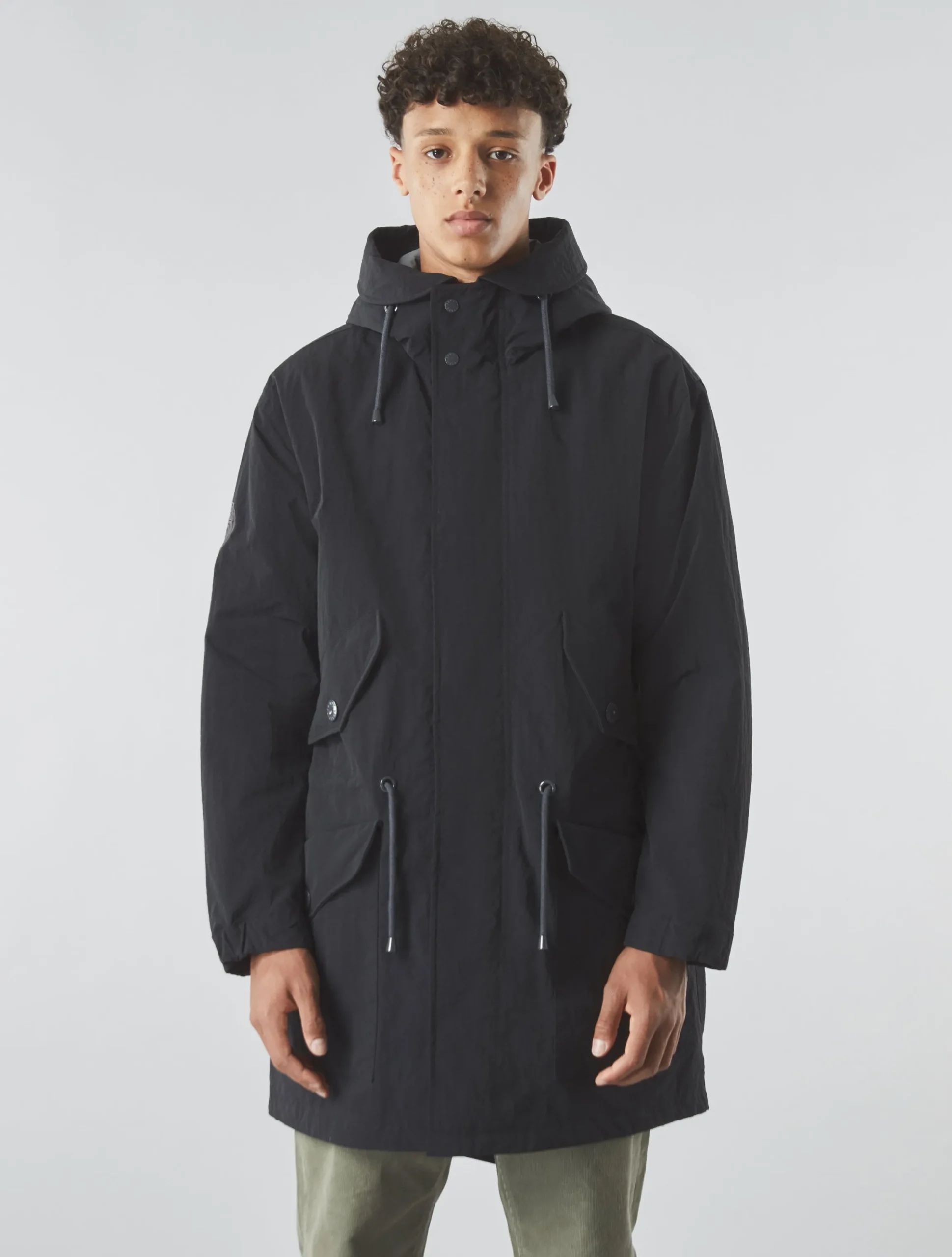 Pretty Green Nomad Parka Black Fashion