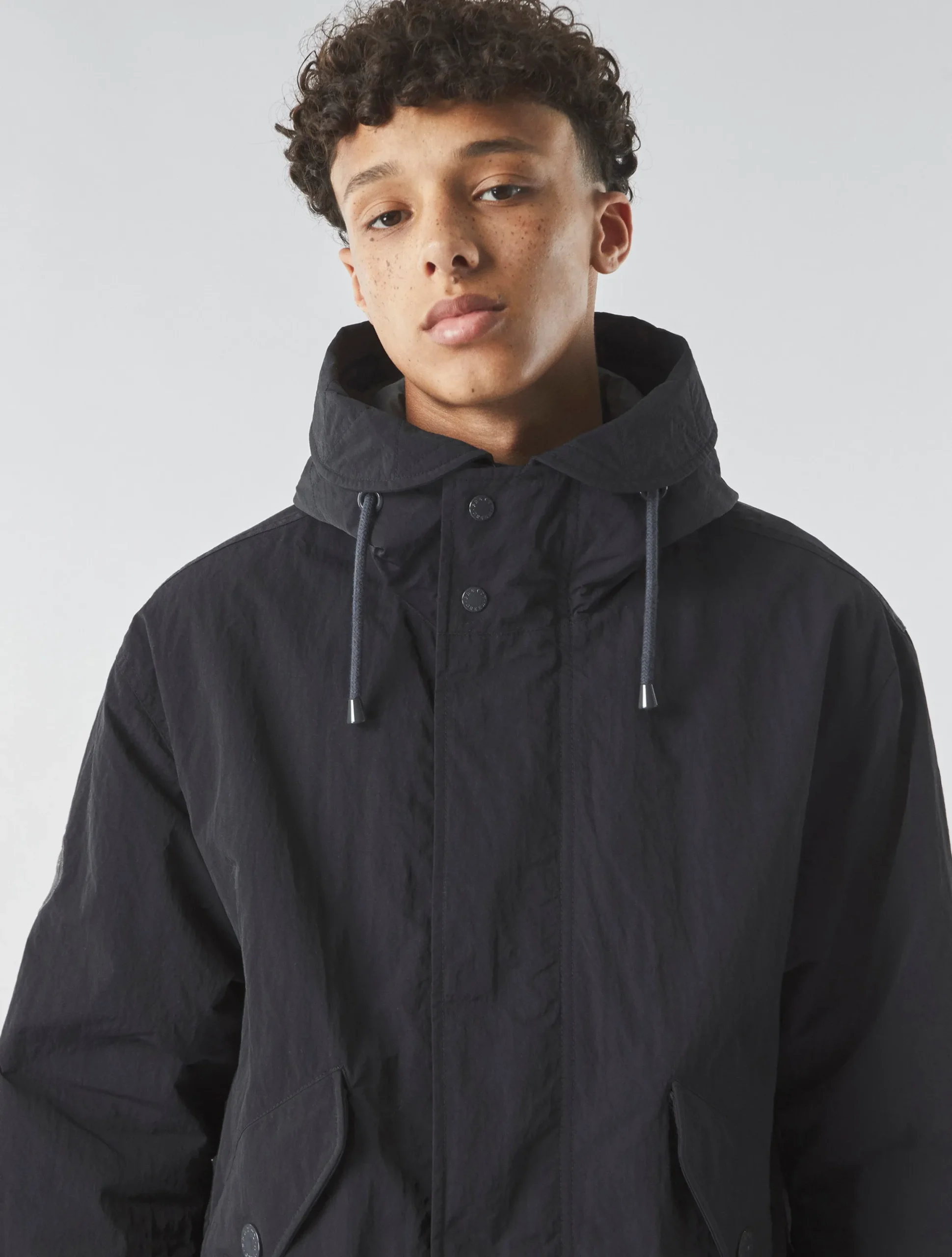 Pretty Green Nomad Parka Black Fashion