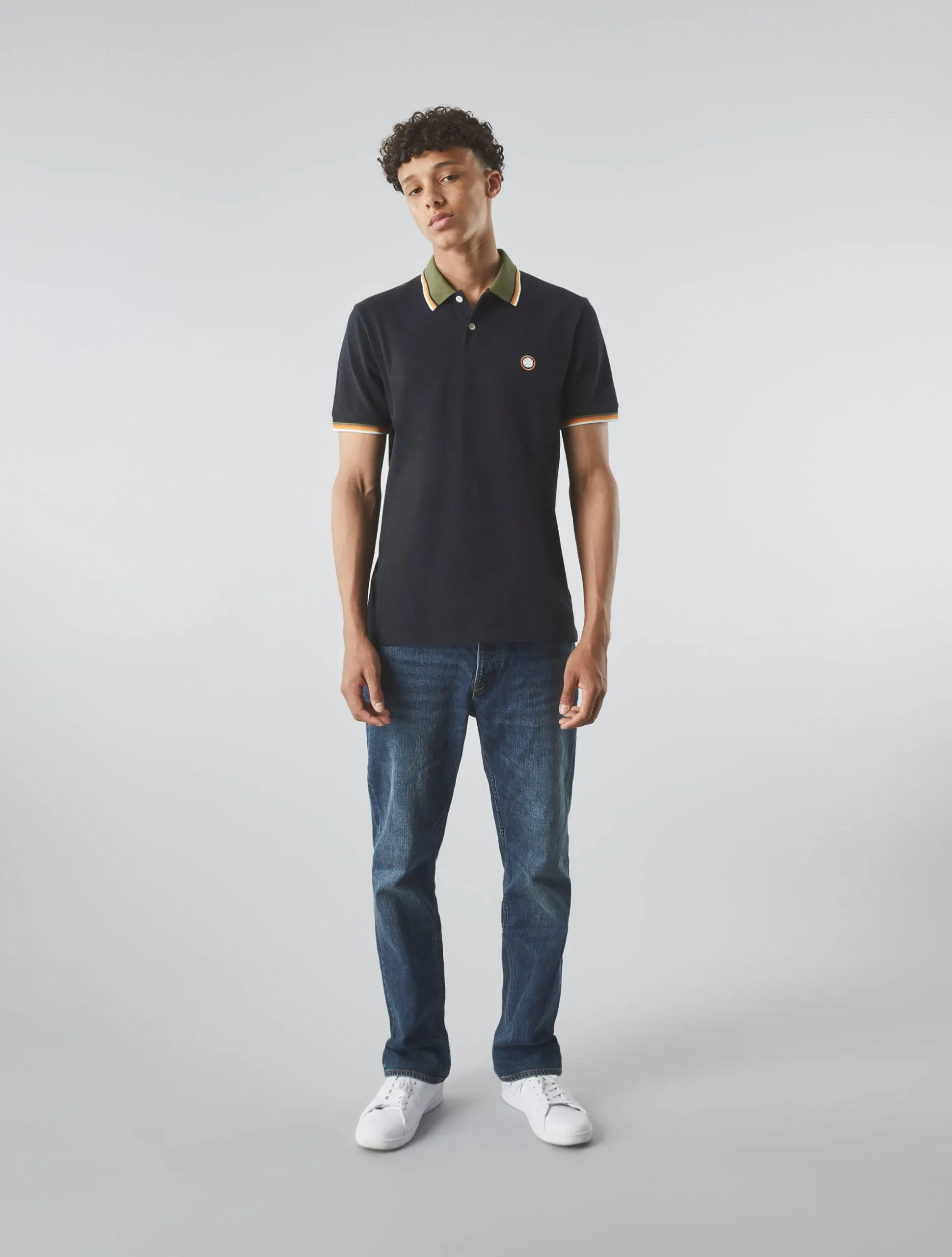 Pretty Green Pennington Collar Polo Cheap