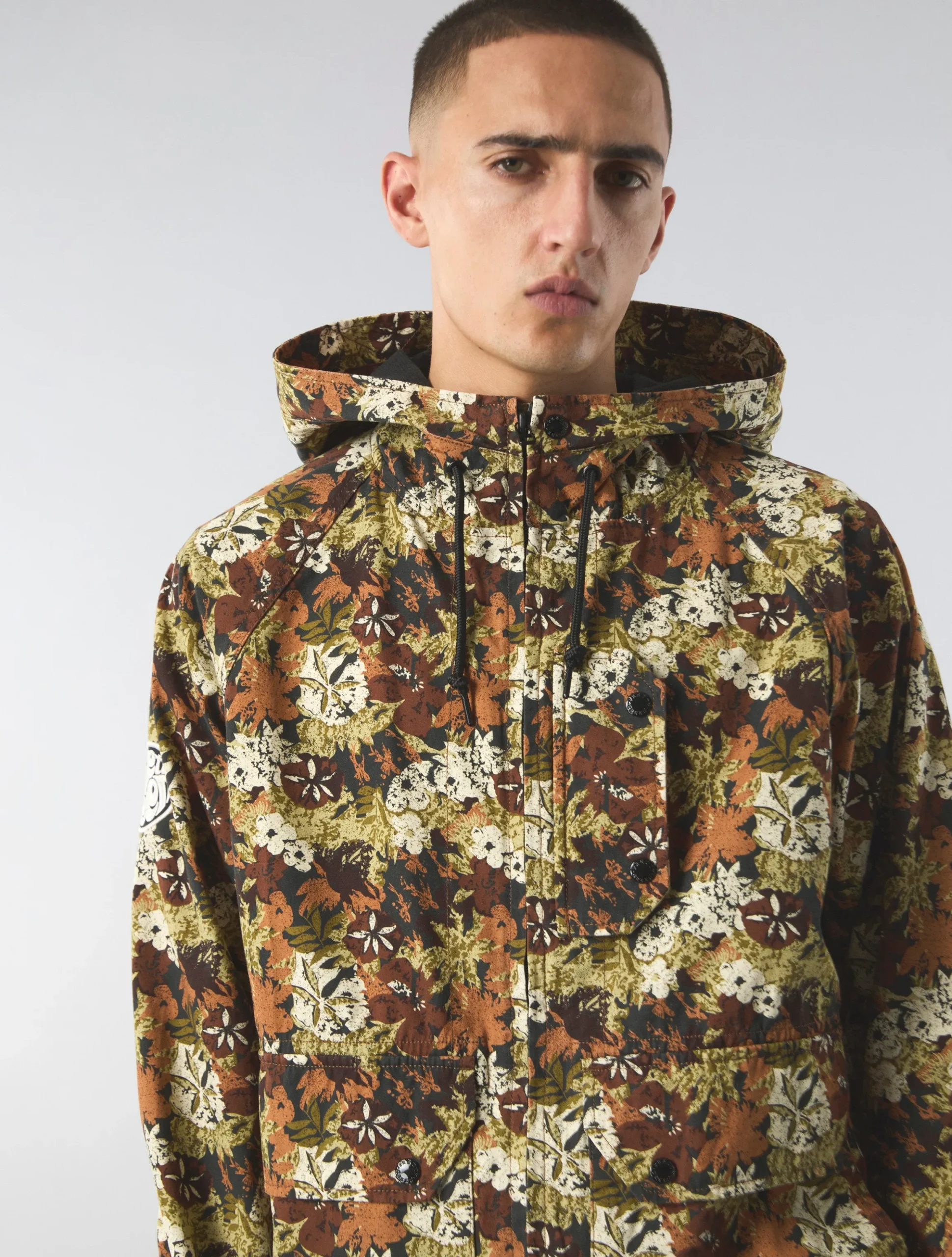 Pretty Green Prestleigh Floral Jacket Best Sale