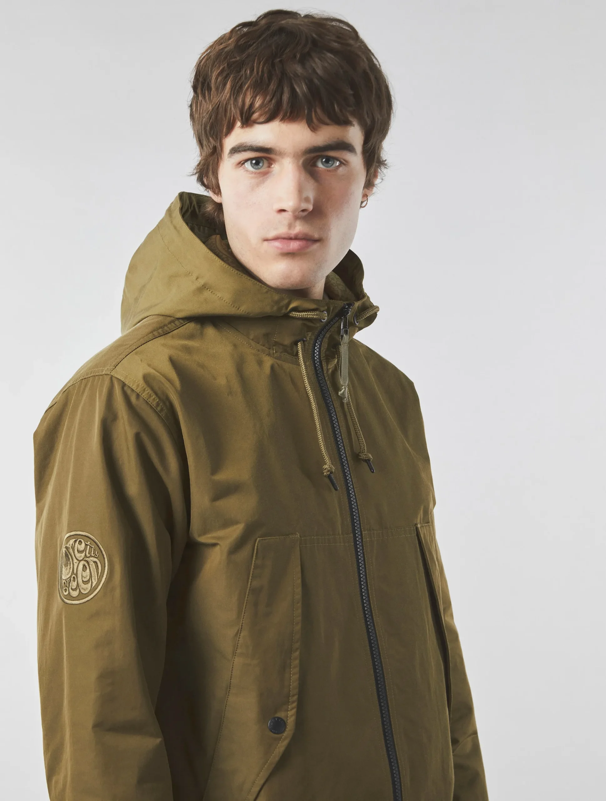 Pretty Green Ridley Jacket Khaki Flash Sale