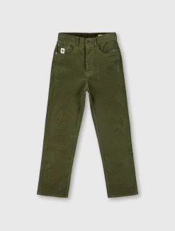 Pretty Green Straight Fit Cords Khaki Discount