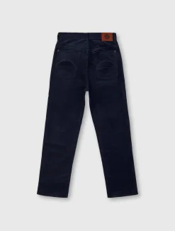 Pretty Green Straight Fit Cords Navy Discount