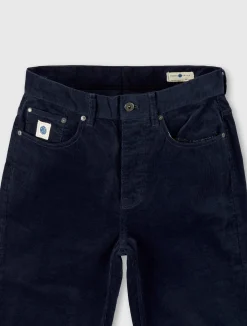 Pretty Green Straight Fit Cords Navy Discount