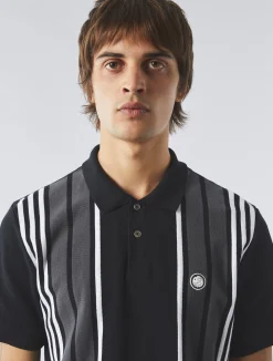 Pretty Green Stripe Polo Shirt Cheap