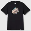 Pretty Green Sundown Logo T-shirt Black Online