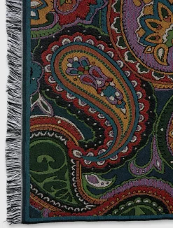 Pretty Green 15th Anniversary Paisley Blanket Hot