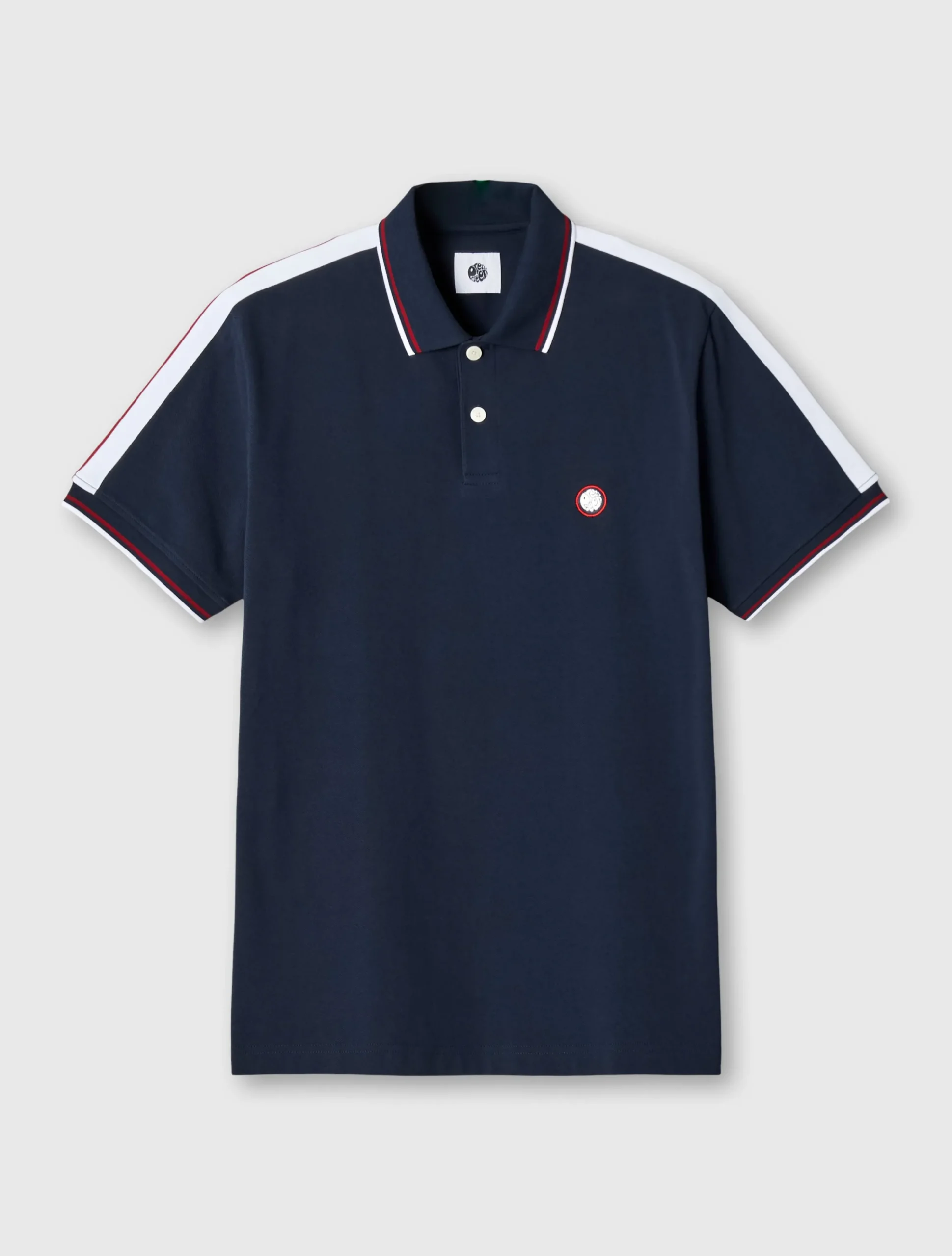 Pretty Green Tilby Tape Polo New