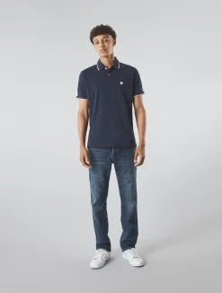 Pretty Green Tilby Tape Polo New