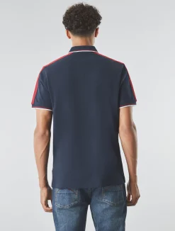 Pretty Green Tilby Tape Polo New