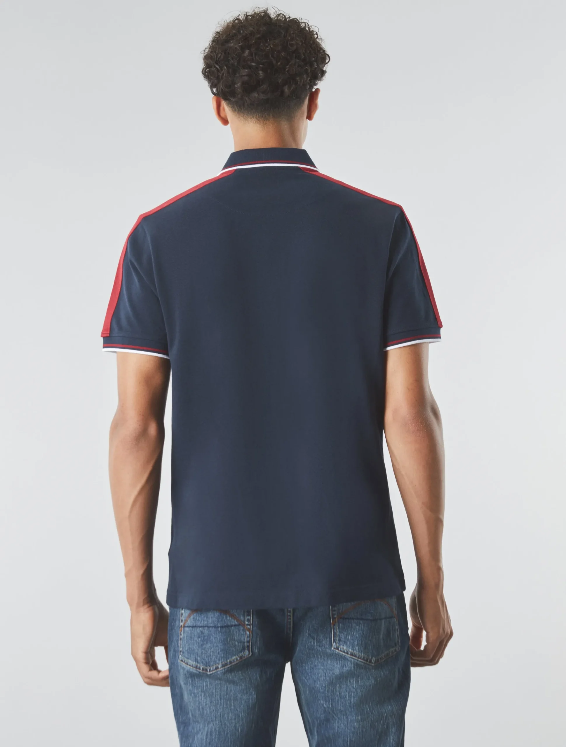 Pretty Green Tilby Tape Polo New