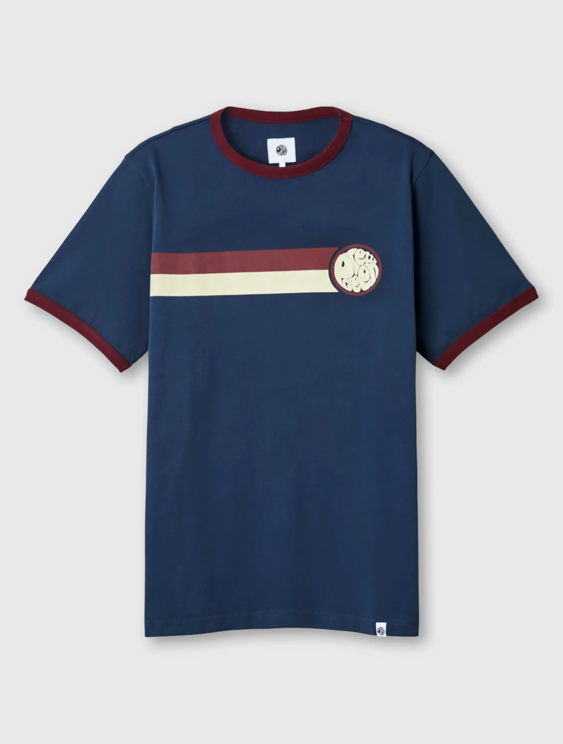 Pretty Green Timor T-shirt Navy Fashion