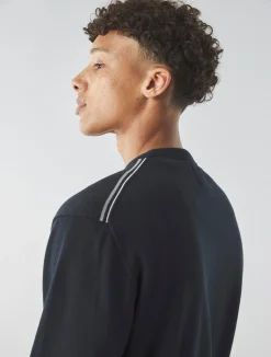 Pretty Green Tipped Knit Jumper Black Online