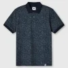 Pretty Green Tonal Wonderwall Paisley Polo Cheap