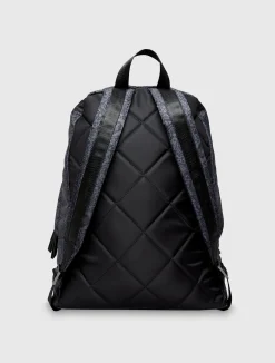 Pretty Green Tonal Wonderwall Paisley Zip Backpack Cheap