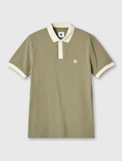 Pretty Green Travis Polo Khaki Discount