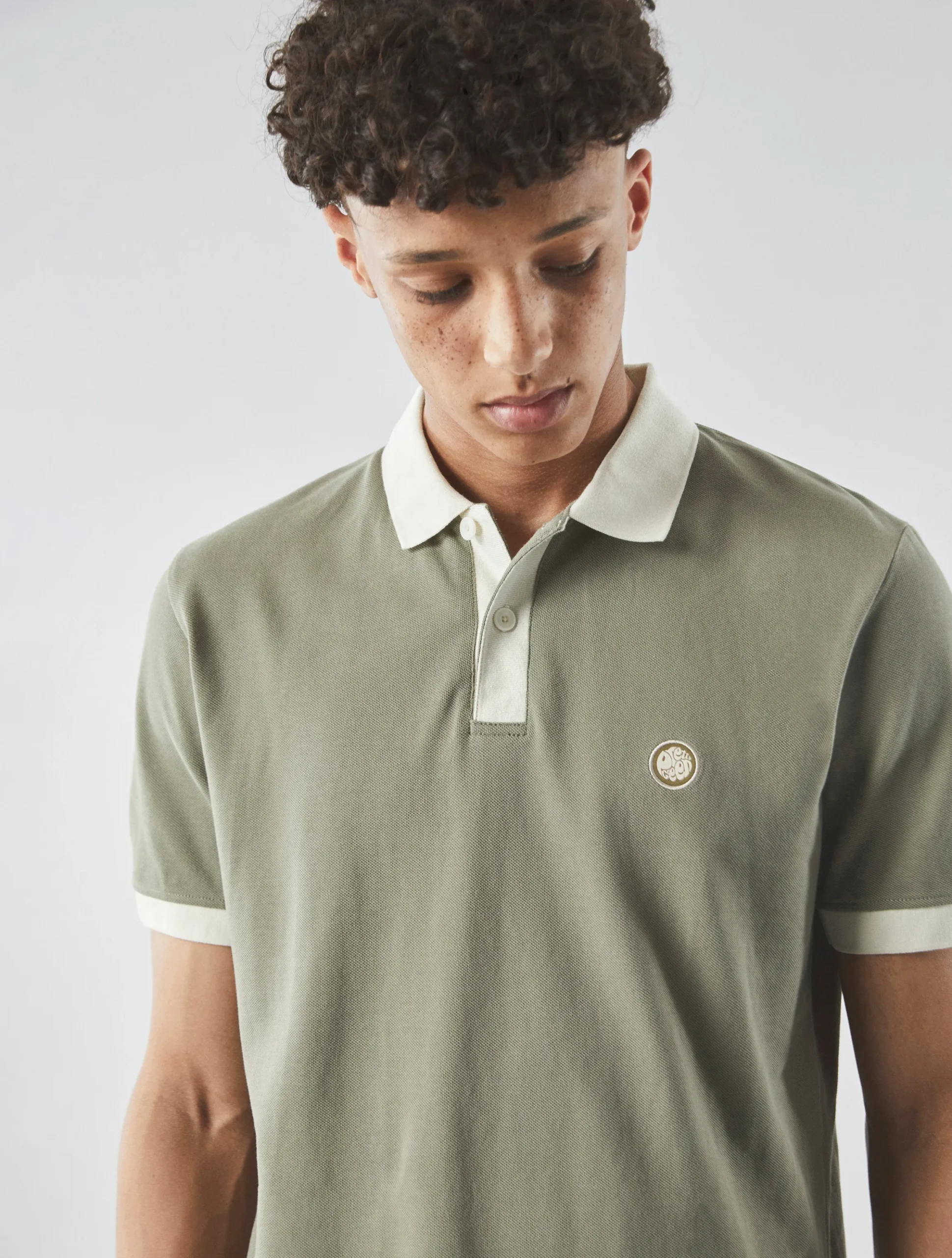 Pretty Green Travis Polo Khaki Discount