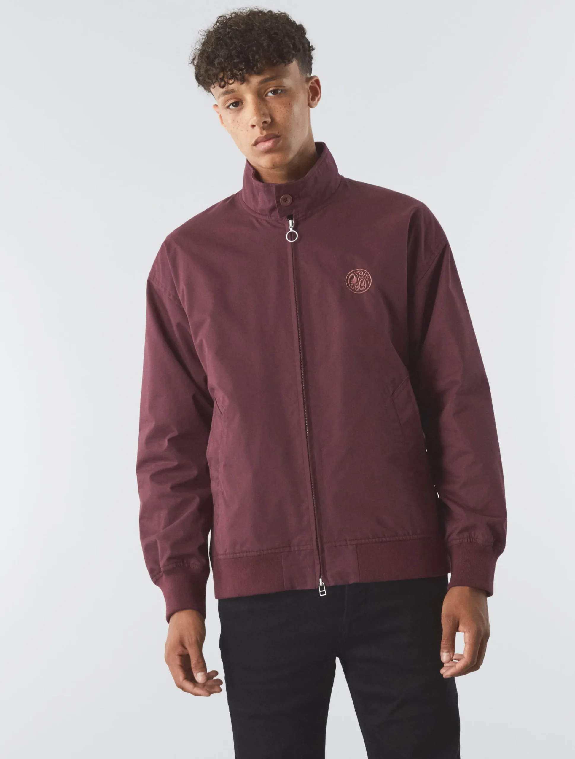 Pretty Green Walker Harrington Burgundy Online