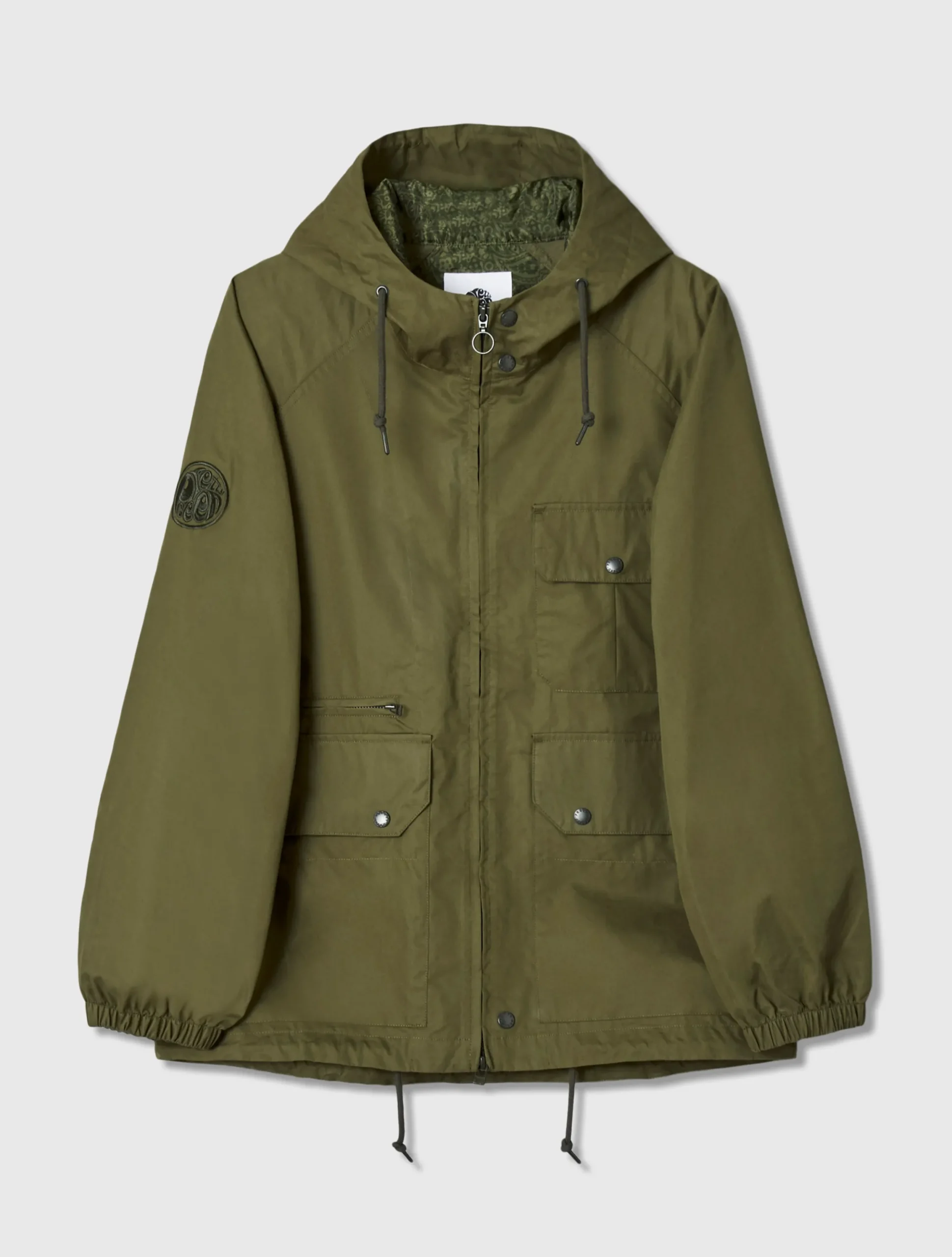 Pretty Green Walker Jacket Khaki Shop
