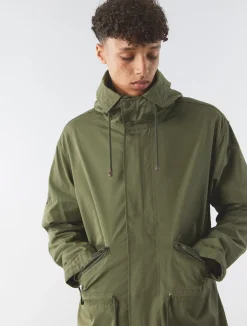Pretty Green Walker Oversized Parka Khaki Sale