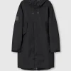 Pretty Green Whiteley Seam Sealed Parka Black Best Sale