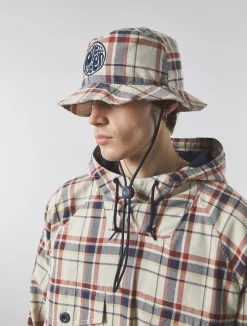 Pretty Green Winston Check Bucket Hat Best Sale