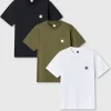 Pretty Green Wonderwall 3 Pack T-shirts Flash Sale