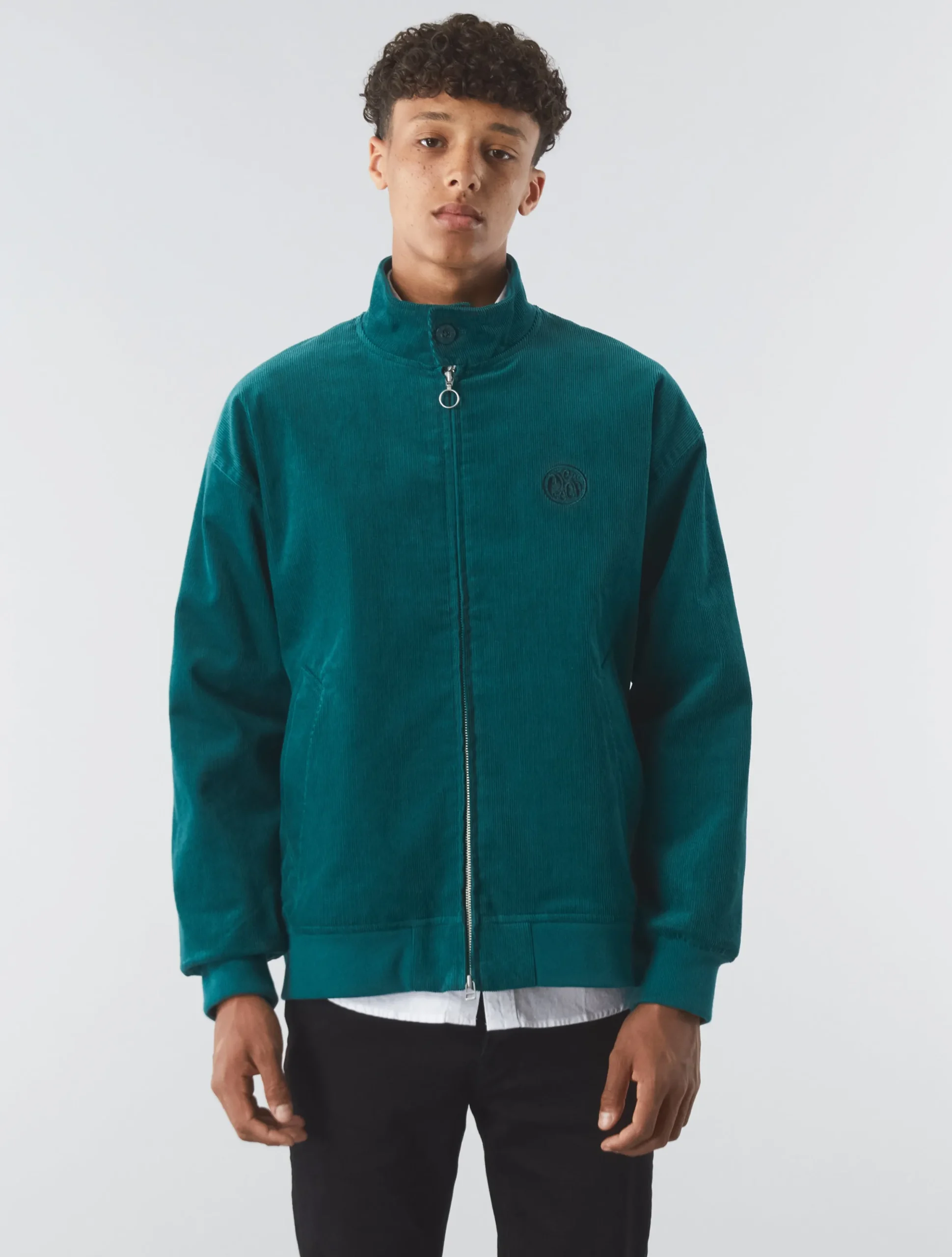 Pretty Green Wonderwall Cord Harrington Discount