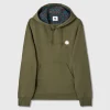 Pretty Green Wonderwall Hoody Khaki Online