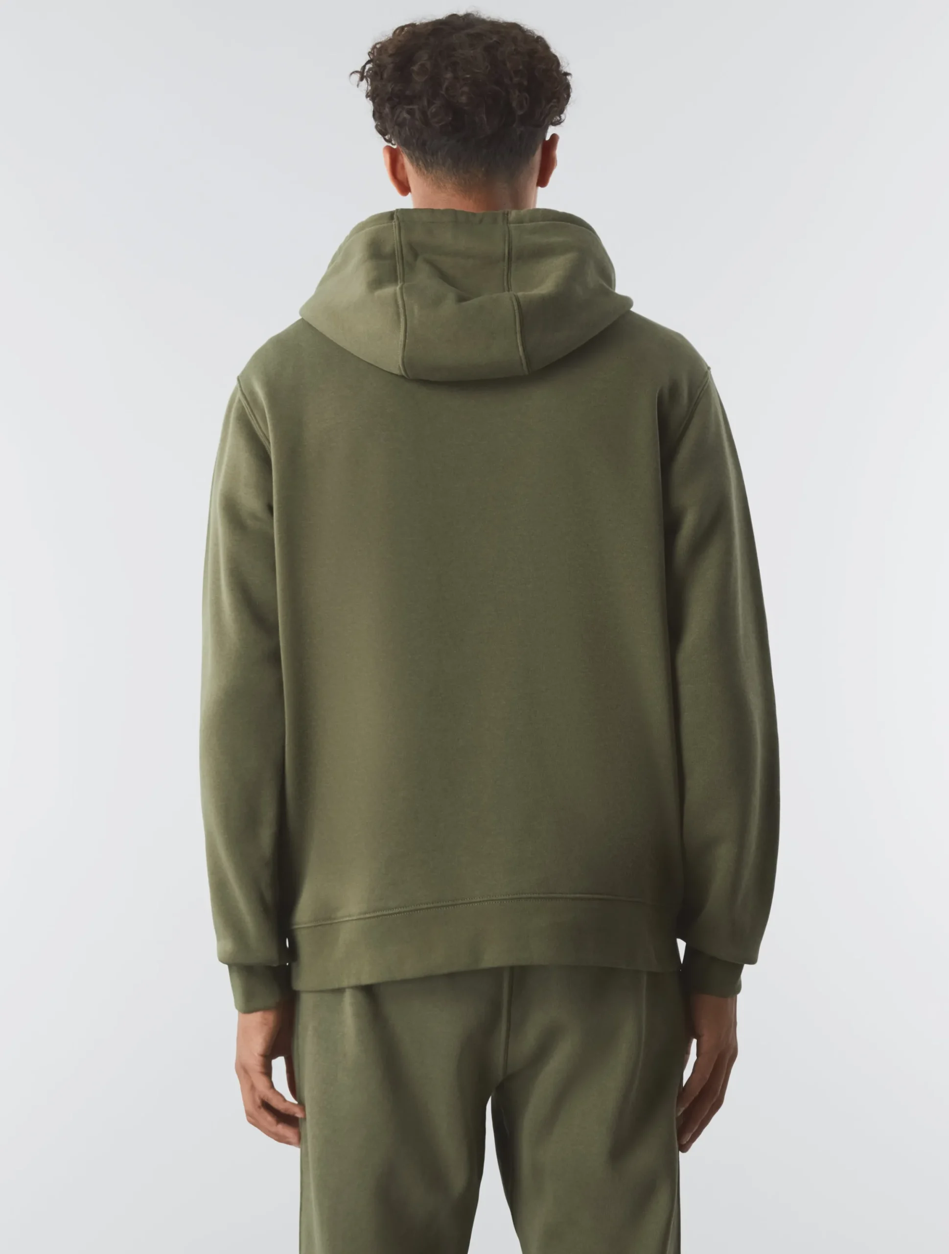 Pretty Green Wonderwall Hoody Khaki Online