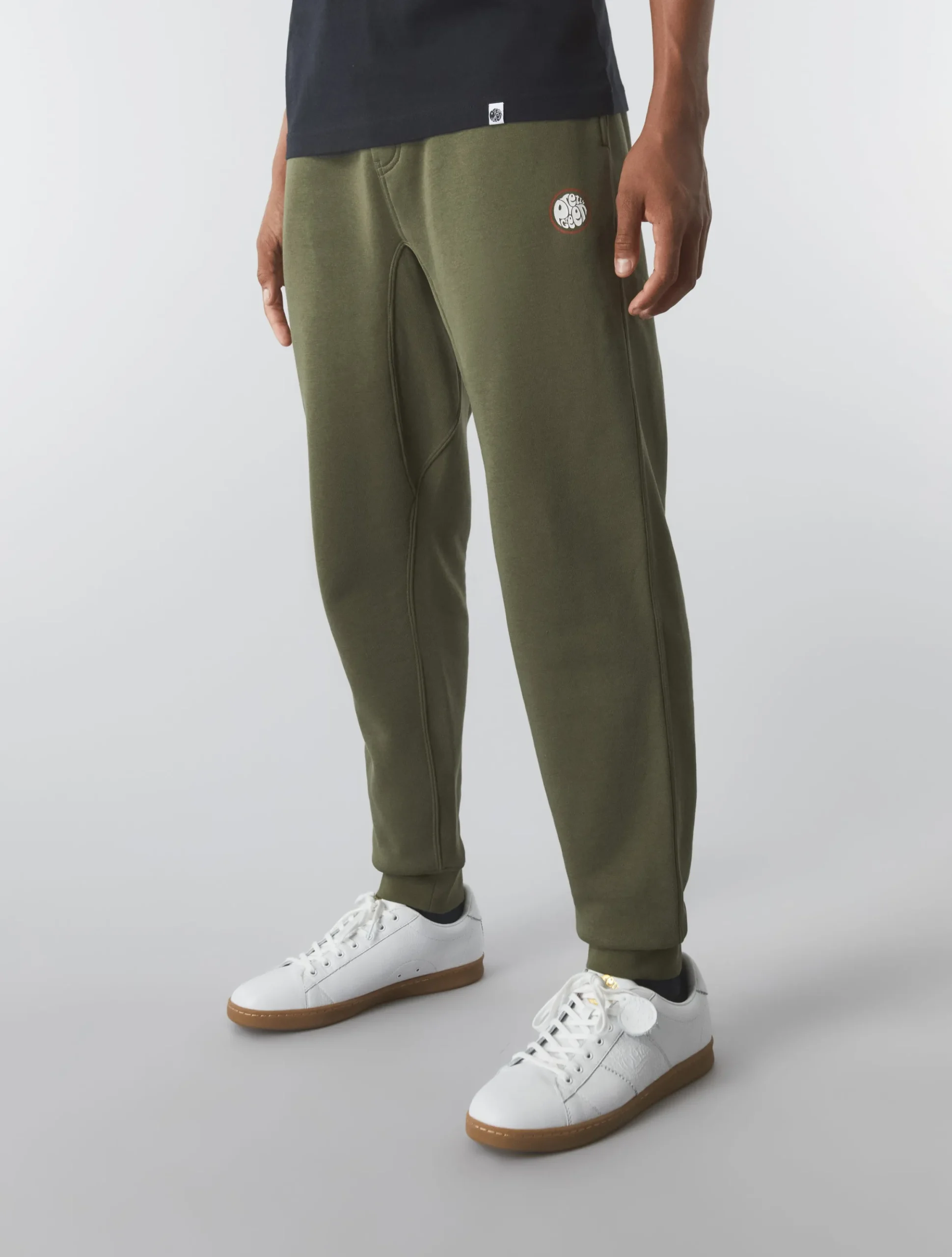 Pretty Green Wonderwall Jogger Khaki Best Sale