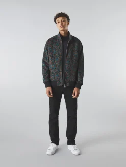 Pretty Green Wonderwall Paisley Cord Harrington New