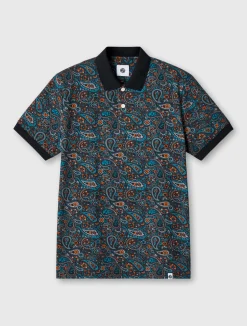Pretty Green Wonderwall Paisley Polo Online