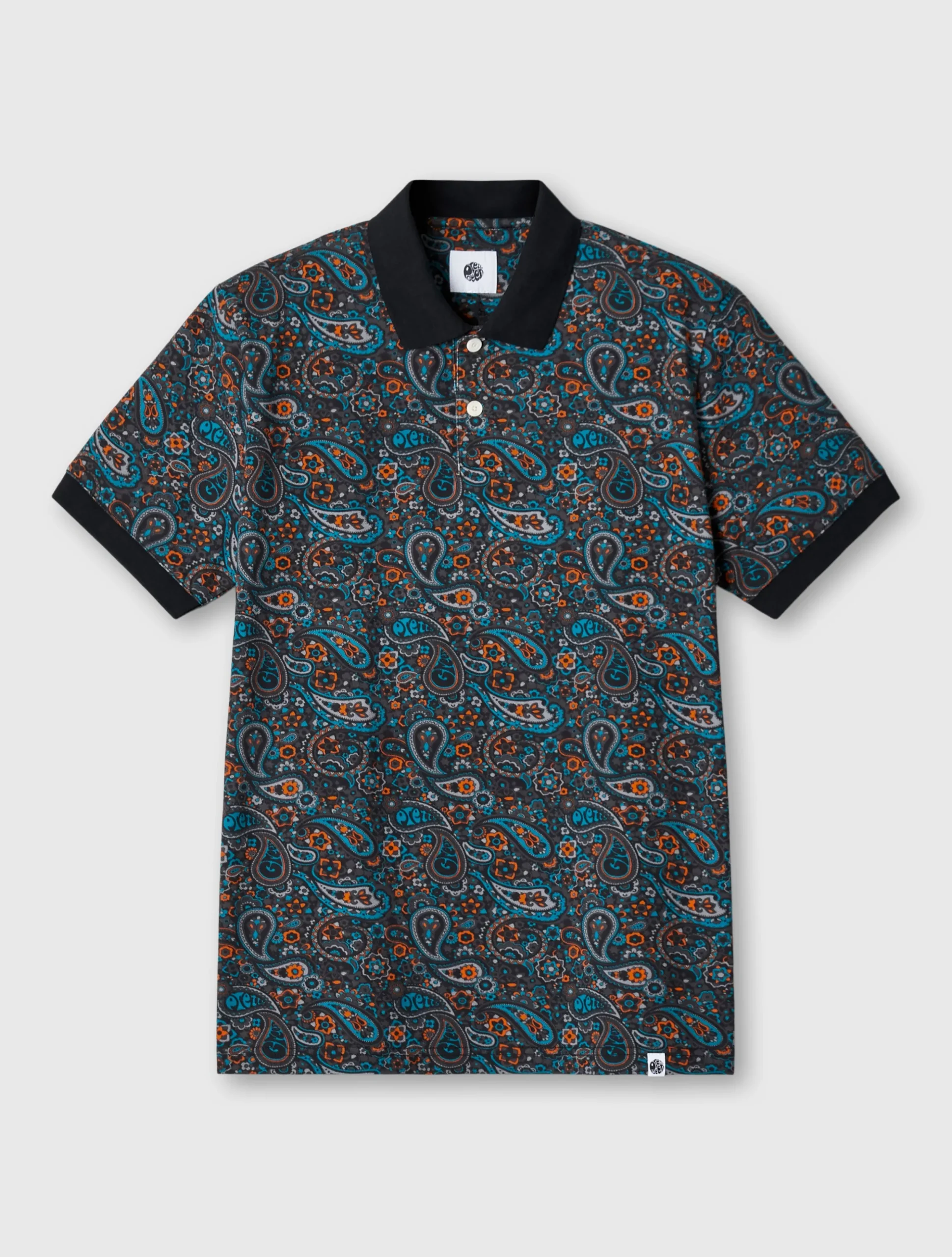 Pretty Green Wonderwall Paisley Polo Online