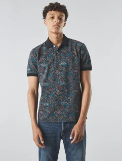 Pretty Green Wonderwall Paisley Polo Online
