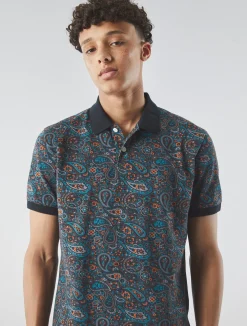 Pretty Green Wonderwall Paisley Polo Online