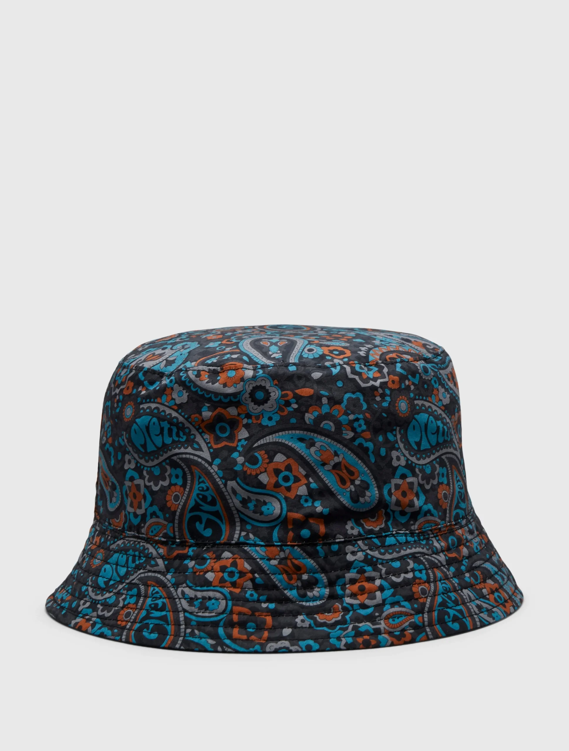 Pretty Green Wonderwall Paisley Reversible Bucket Hat Best