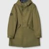Pretty Green Wonderwall Parka Khaki Fashion